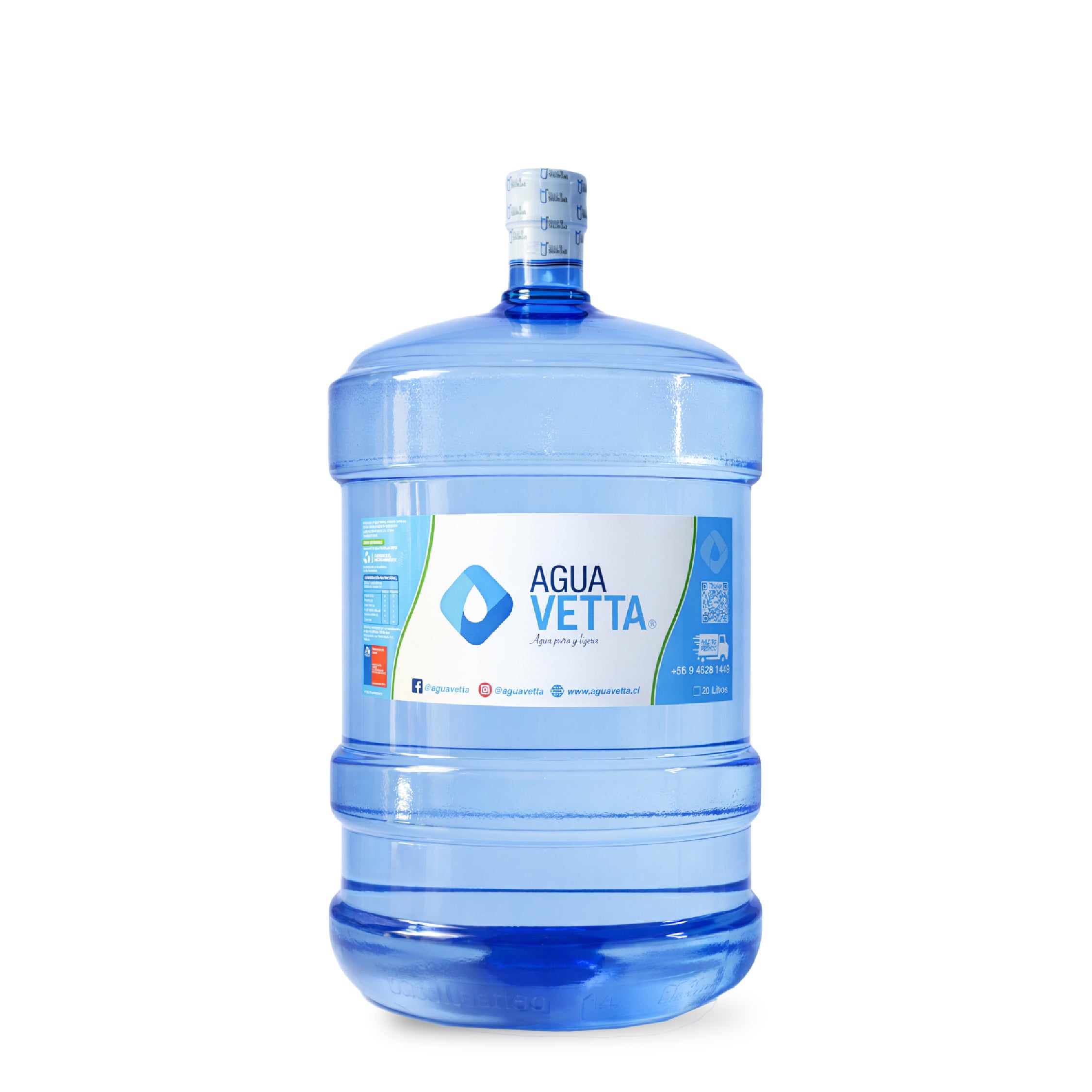 Bidon 12L con agua purificada