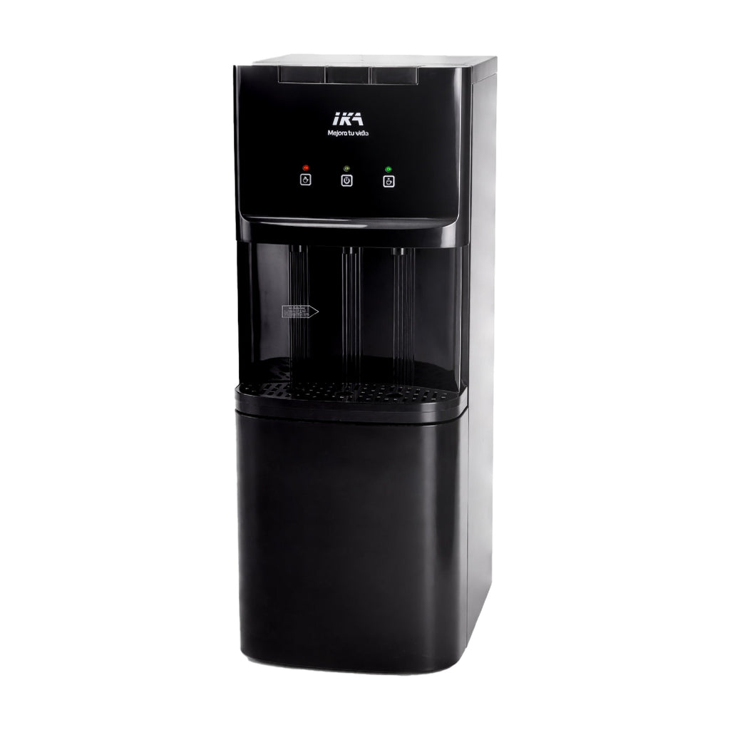 Dispensador friocalor con frigobar compresor pedestal