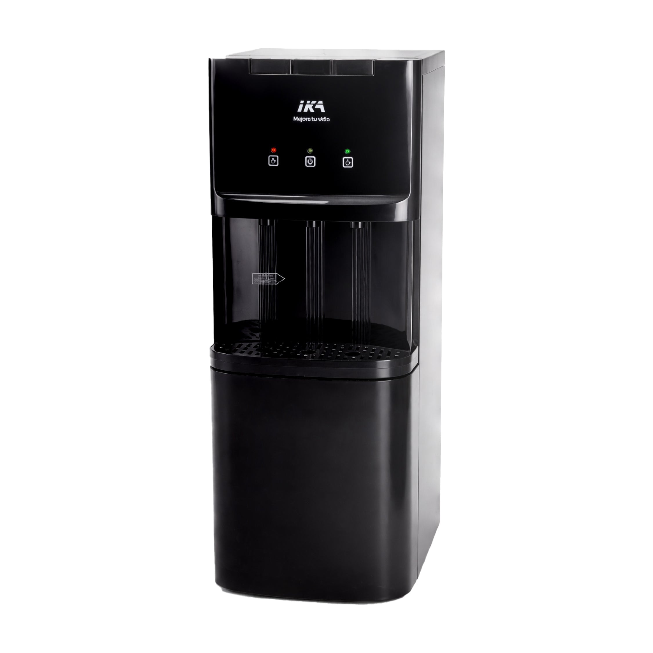 Dispensador friocalor con frigobar compresor pedestal